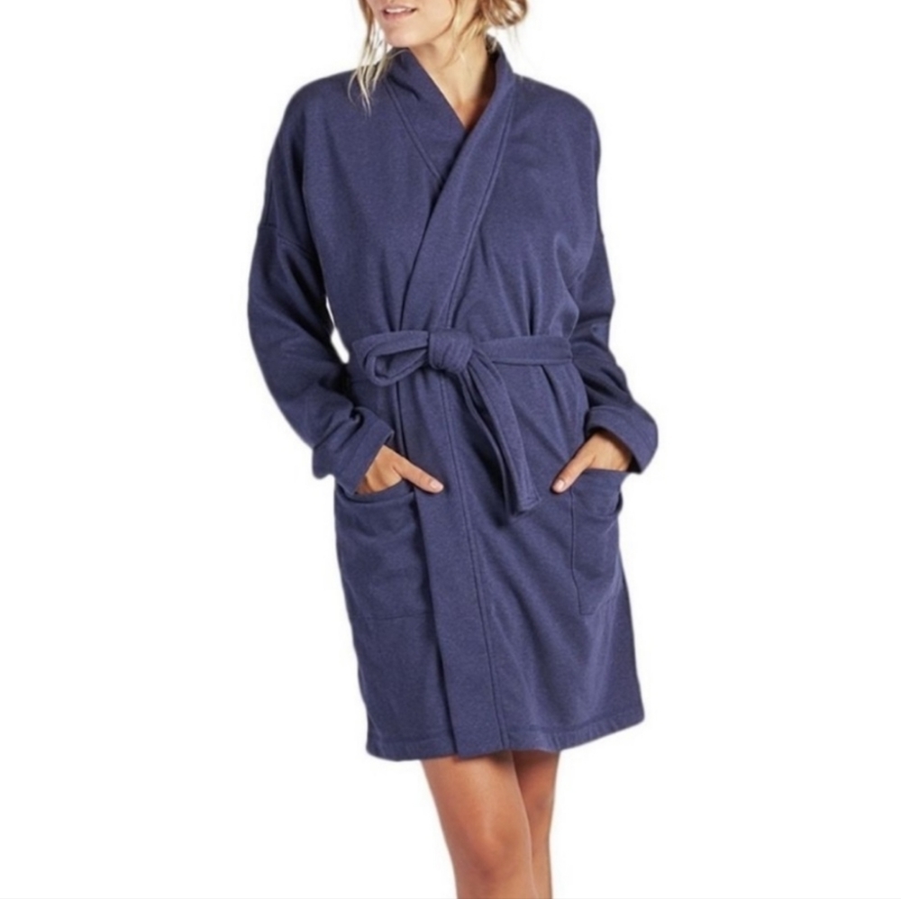 Ugg Braelyn Robe cardigan wrap periwinkle large